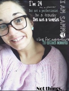 this is the picture i decided on, added the VSCO logo and sent it in a email with the text below: